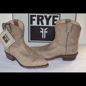 Frye Billy Short Cowboy Ankle Boots